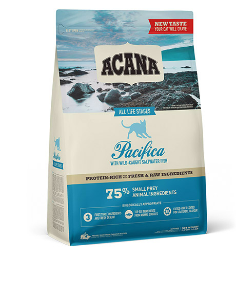 Acana Pacifica Cat sausas maistas katėms : Pakuotė - 1.8 kg