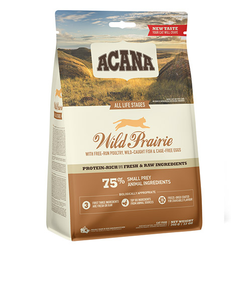 Acana Wild Prairie Cat sausas maistas katėms : Pakuotė - 4.5 kg