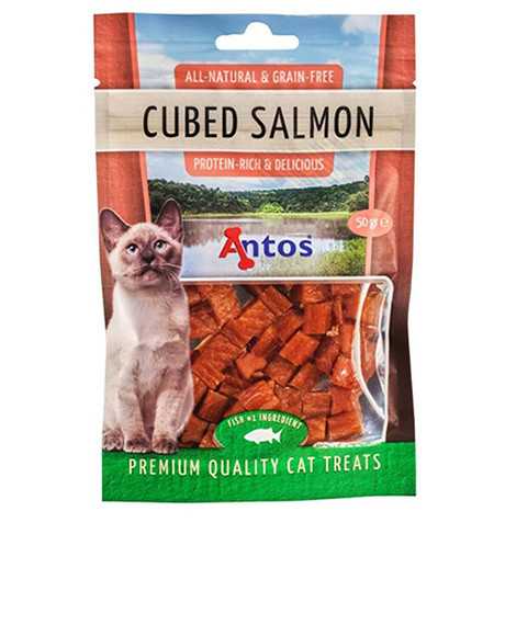 Antos Cubed Salmon skanėstai katėms su lašiša, 50 g