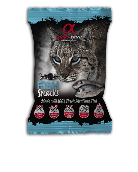 Alpha Spirit skanėstai katėms su žuvimi, 50 g
