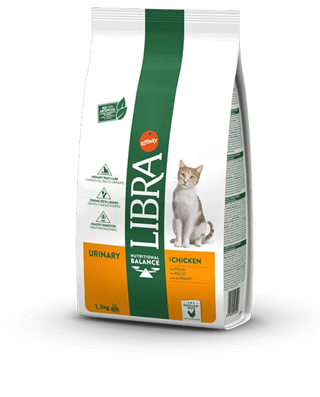 Libra Cat Urinary sausas maistas katėms su vištiena : Pakuotė - 10 kg