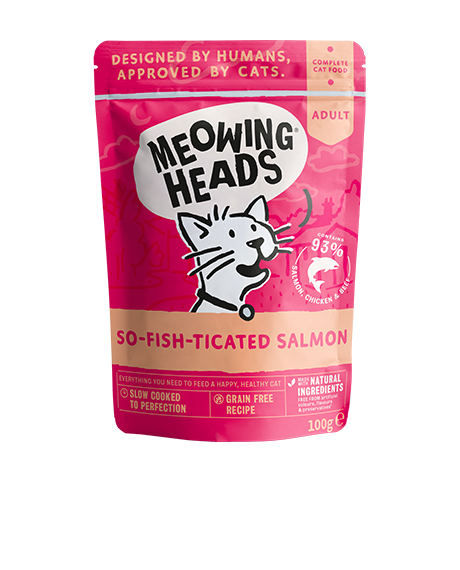 Meowing Heads So Fish Ticated konservai katėms, 100 g