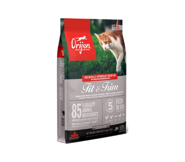 Orijen Fit&Trim sausas maistas katėms 5,4kg.