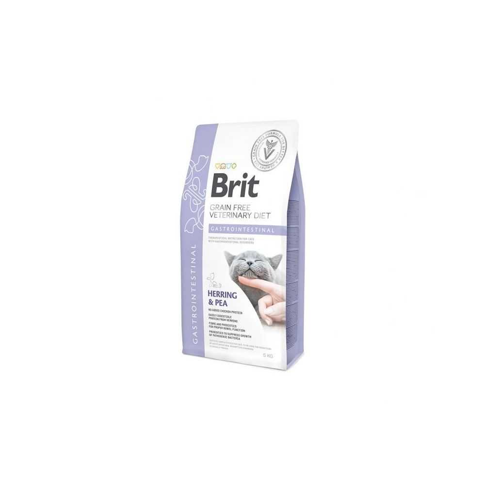 Brit GF Veterinary Diets Cat Gastrointestinal Sausas Maistas Katėms 400g. - 5kg. 400g.