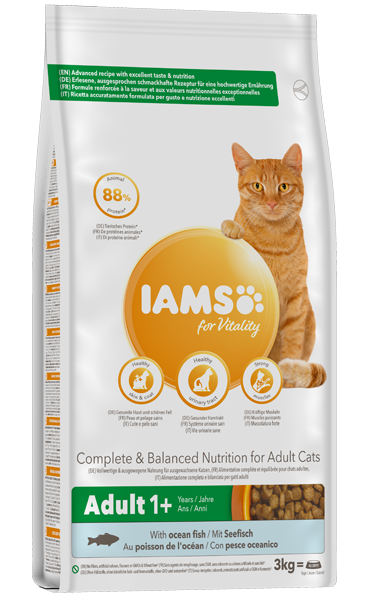 IAMS Adult Cat (žuvimi) 1 kg(sveriamas)