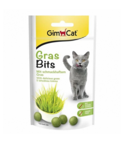 GimCat Vitaminizuotos Tabletės Katėms Su Žole Gras-Bits