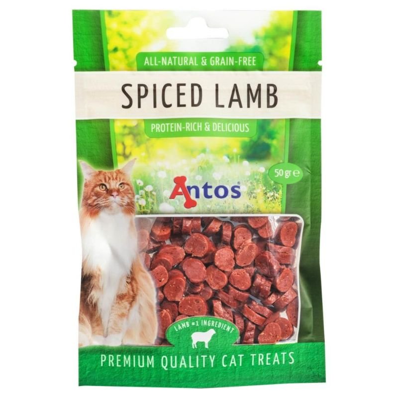 ANTOS Spiced Lamb skanėstai katėms su ėriena 50g
