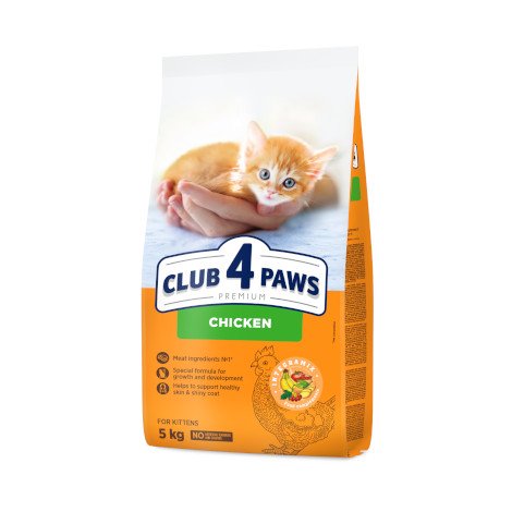 CLUB 4 PAWS PREMIUM KAČIUKAMS "VIŠTA". PILNAVERTIS SAUSAS MAISTAS 5kg. - 14kg. 5 kg