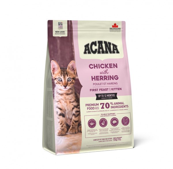 Acana First Feast Cat sausas maistas kačiukams 1,8kg.