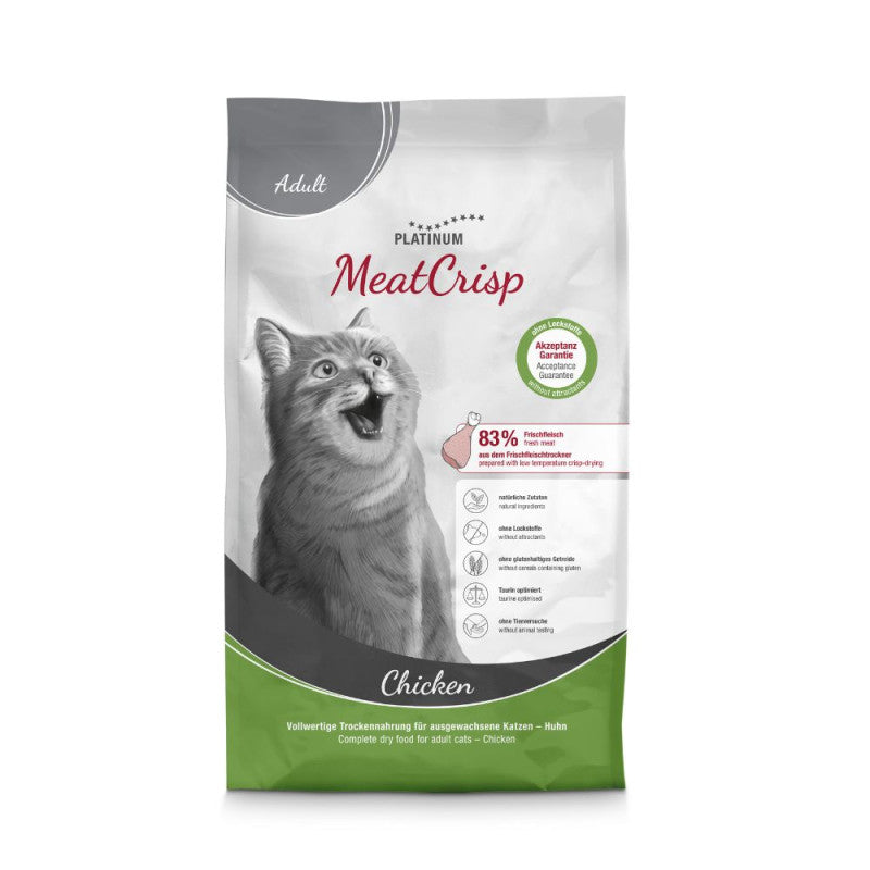 Platinum MeatCrisp maistas suaugusioms katėms su vištiena