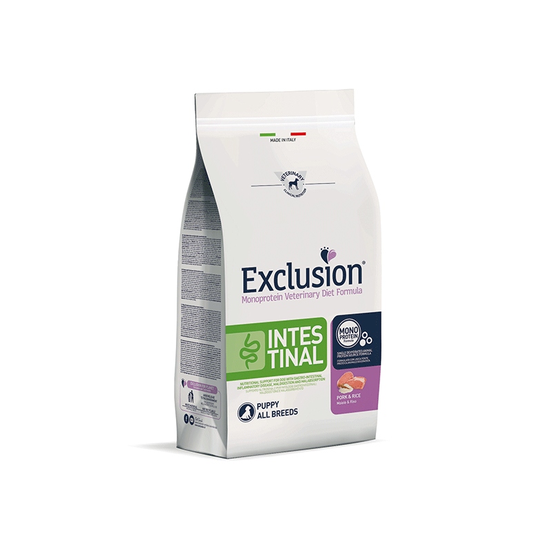 Exclusion Intestinal dietinis maistas šuniukams, 2 kg