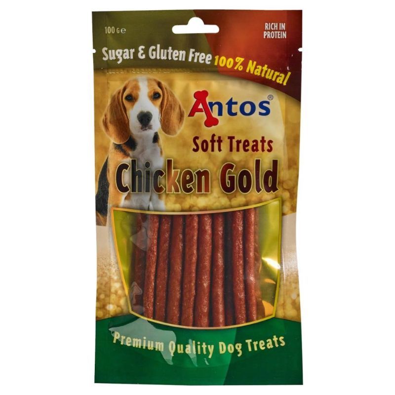 Antos Chicken Gold skanėstas lazdelės, vištiena; 100g