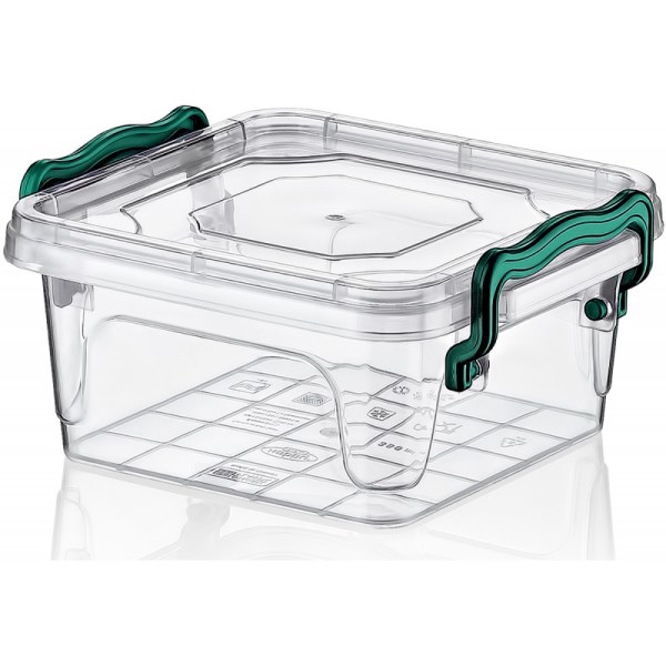 Dėžutė skaidri 0,35 l 11,5 x 10,5 x 6 cm Hobby Life