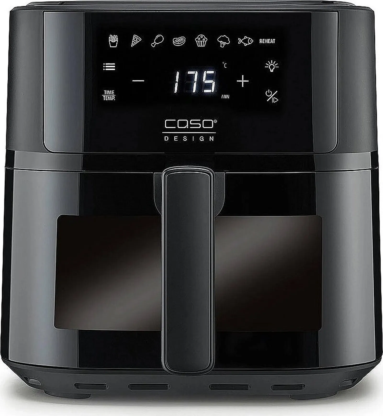 Karšto oro gruzdintuvė Caso Designer AirFry 6.0 6 L Juoda