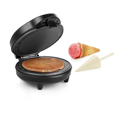 Vaflinė Tristar Waffle maker WF-1170 700 W, Number of pastry 1, Ice Cone, Black