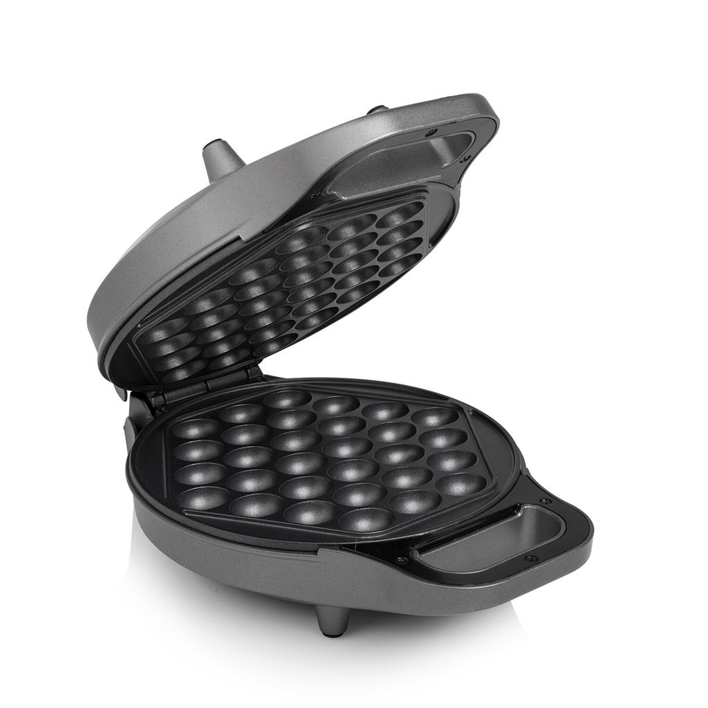 Burbulinių vaflių keptuvė Princess 01.132465.01.001 Bubble Waffle Iron, Power 700 W, 1 Belgian waffle, Black
