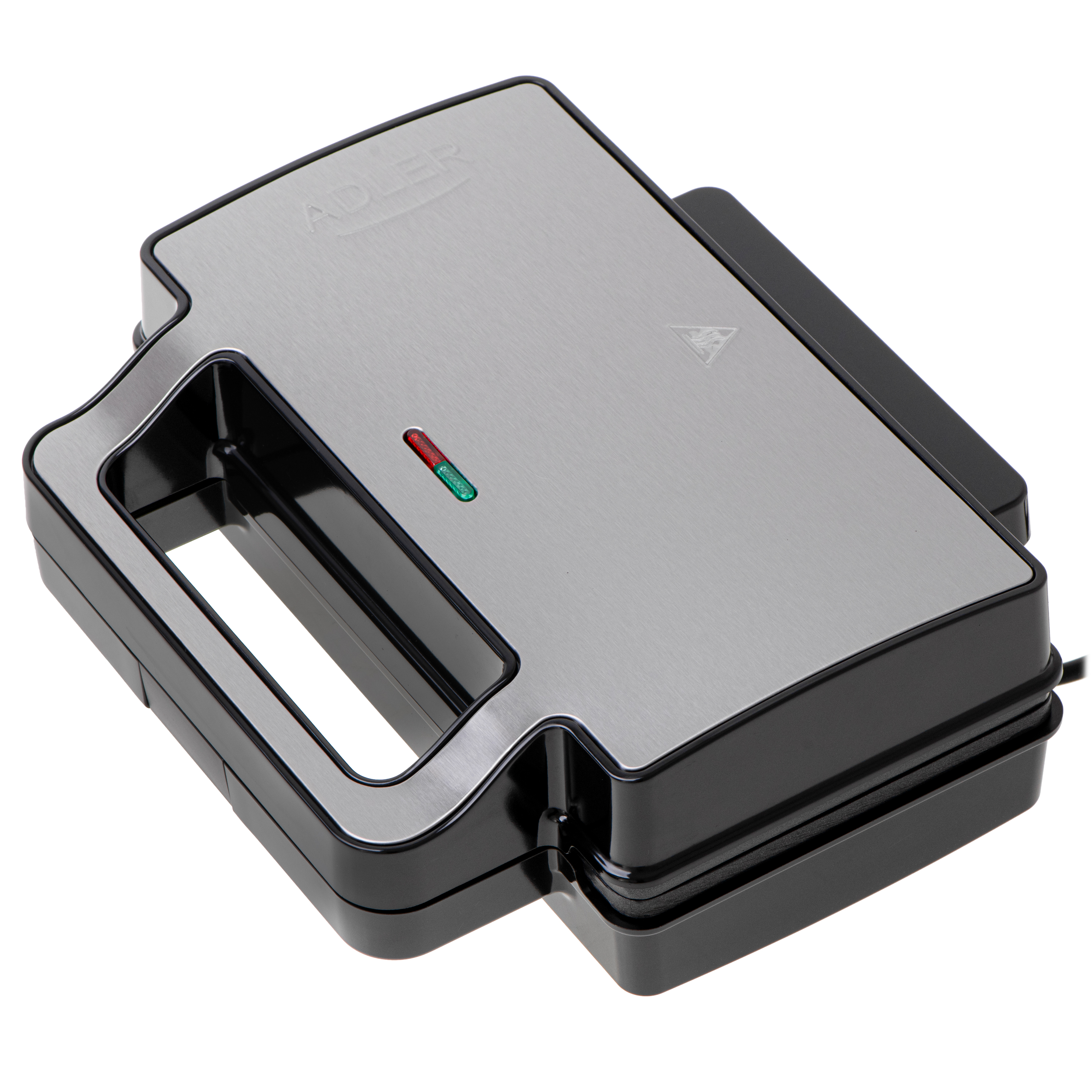 Sumuštinių keptuvė Adler AD 3073 1000 W Nerūdijantis plienas/Juoda
