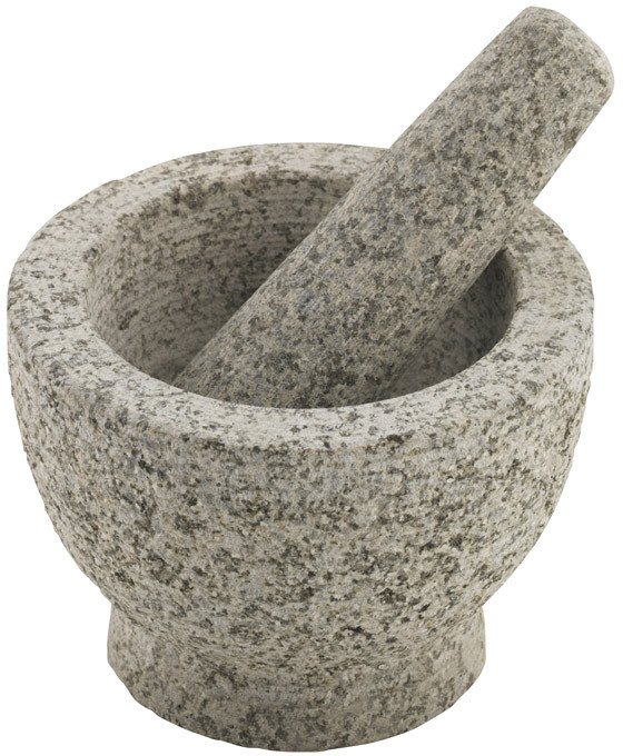 Prieskonių grūstuvas Axentia, granitas, 15x11 cm