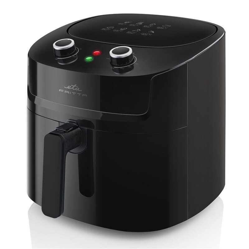 Karšto oro gruzdintuvė ETA Hot air fryer ETA216890000 Fritta Power 1800 W Capacity 7.2 L Hot air technology Black