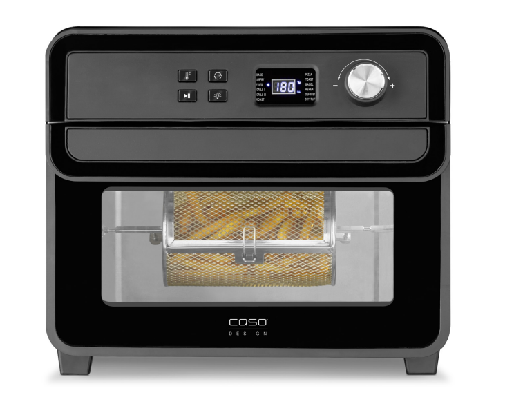 Karšto oro gruzdintuvė Caso Air Fryer 03000 AirFry Chef 1700 Power 1700 W, Capacity Basket volume 6 L, Black