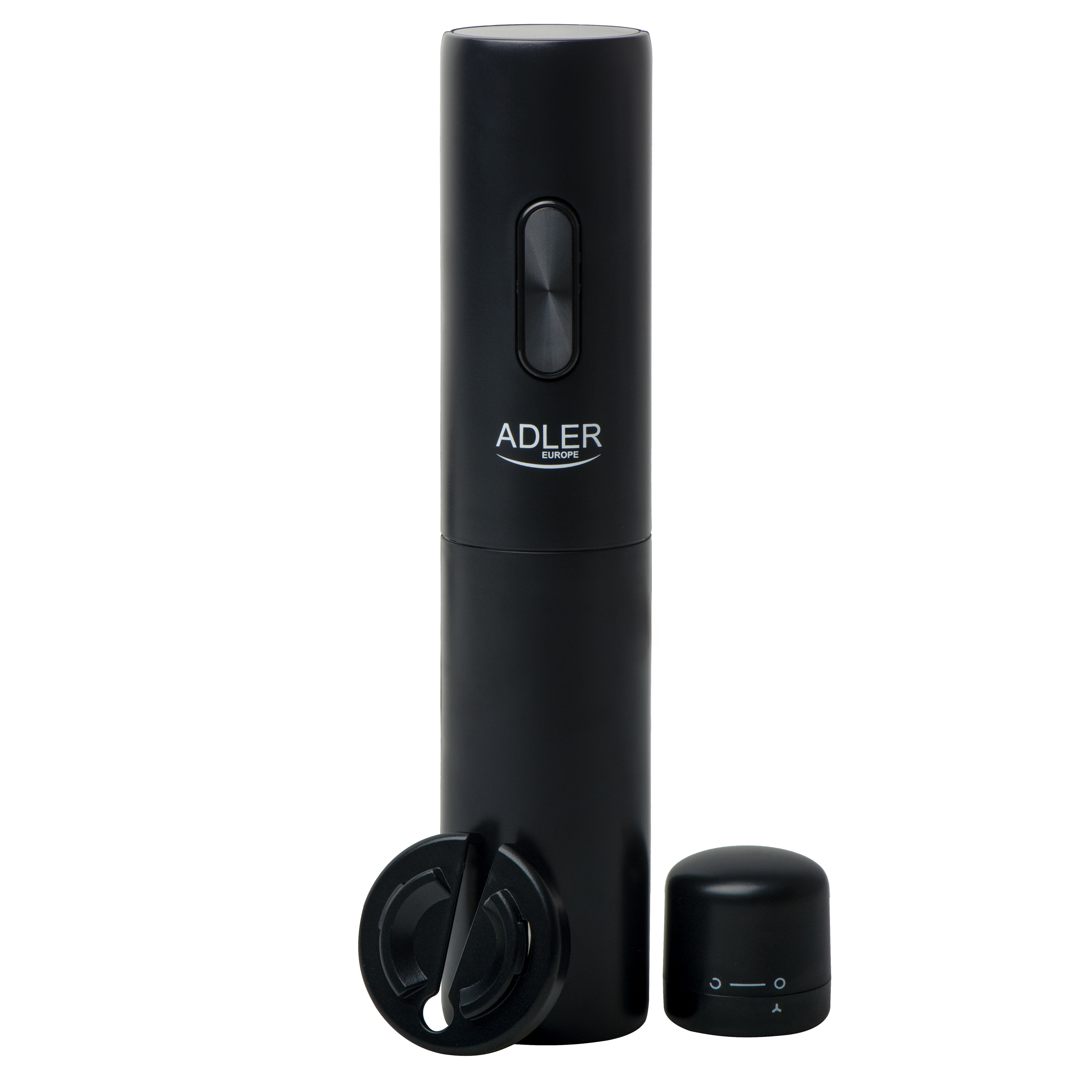 Kamščiatraukis Electric Wine Opener - Set | AD 4509 | Black
