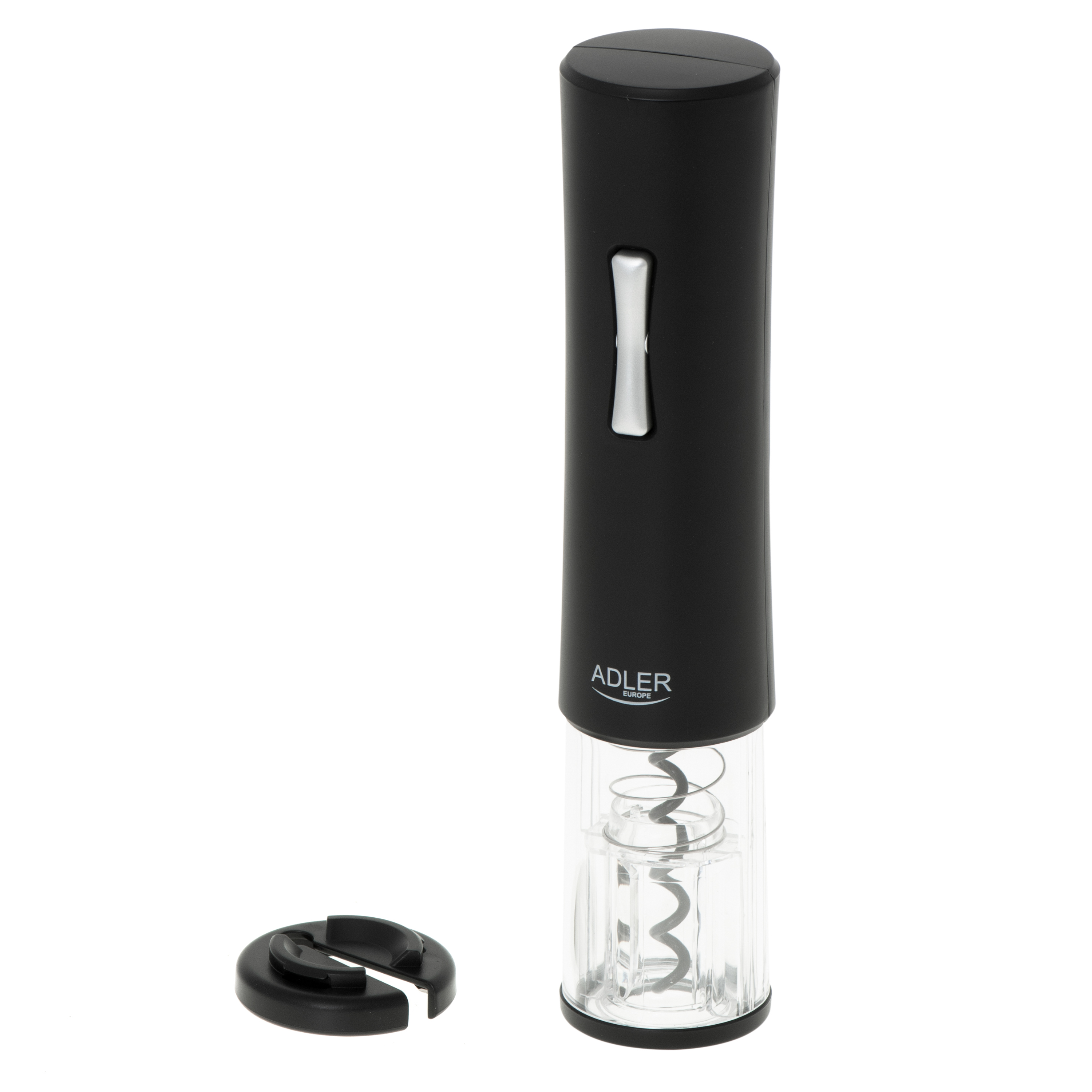 Kamščiatraukis Adler Wine opener AD 4490 Electric, Black