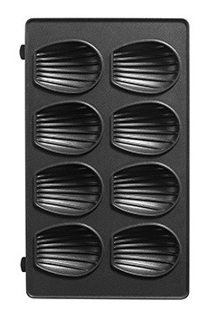 Kepimo plokštės Tefal XA801512 Madeleine plates, Black TEFAL