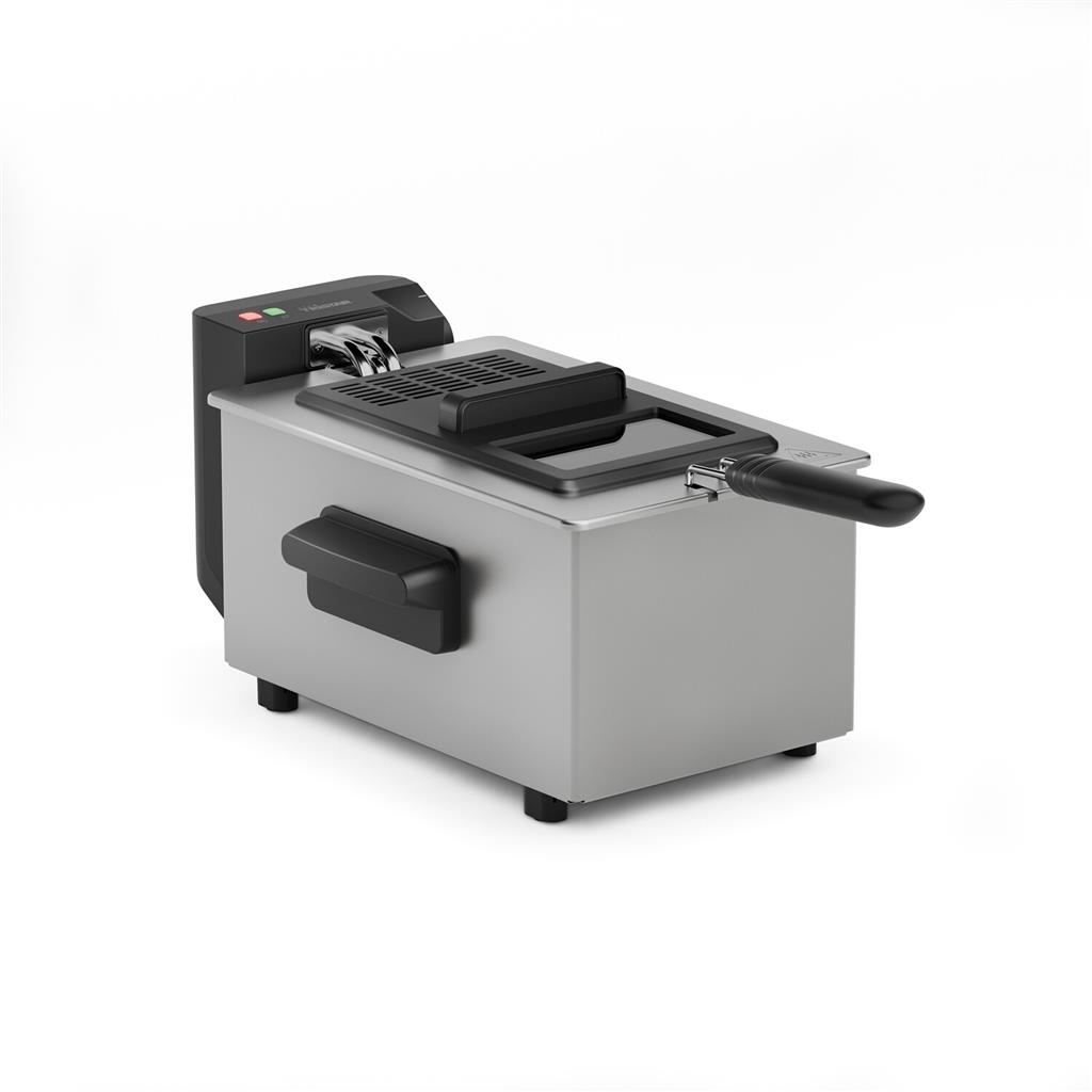 Gruzdintuvė Tristar FR-9338, galia 2000 W, talpa 3 L, nerūdijantis plienas/juoda