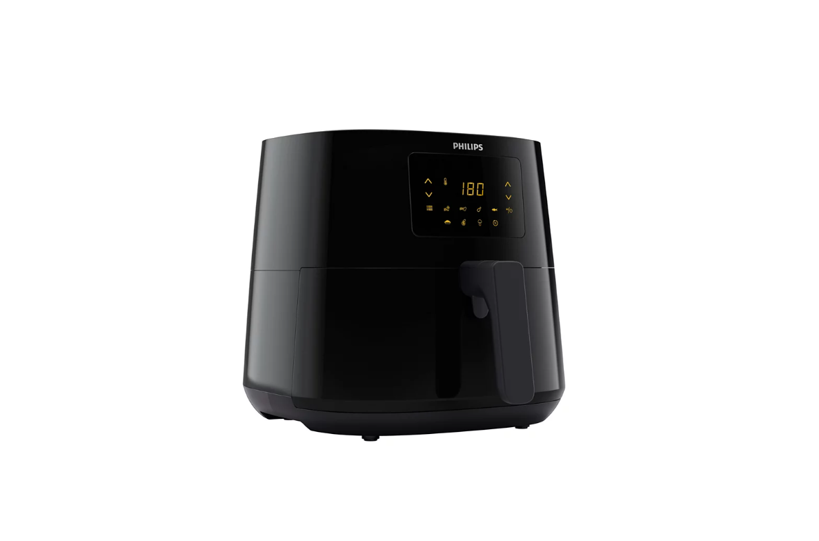 Karšto oro gruzdintuvė Philips HD9270/96, galia 2000 W, talpa 6.2 L, juoda