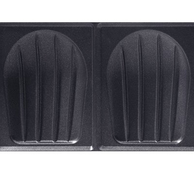 Plokštė kepintuvui TEFAL XA800112 Toasted sandwich plates skirta SW852 Sandwich maker, Black