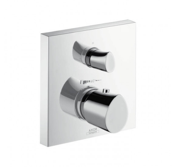 Hansgrohe AXOR Starck Organic (12716000) potinkinis termostatinis maišytuvas, 2 krypčių išbėgimas : Spalva - Chromas