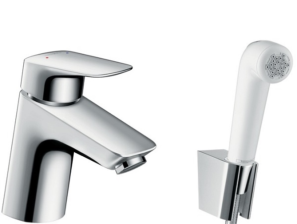 Maišytuvas praustuvui Hansgrohe Logis su bidete, 71290000