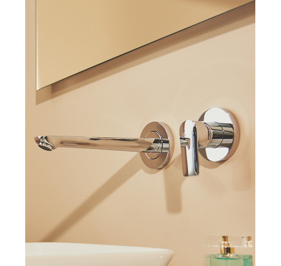 Ideal Standard Connect Air potinkinis maišytuvas praustuvui 225 mm (A7009), PVD spalvos : Spalva - Šlifuotas paviršius - aukso
