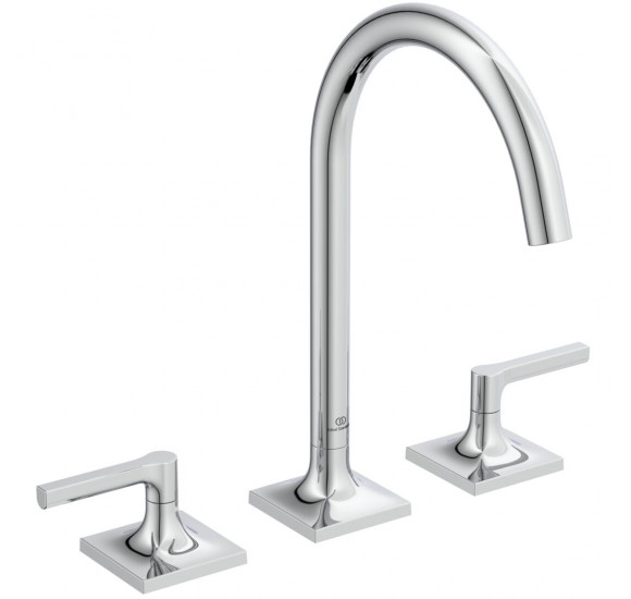 Ideal Standard Joy Neo 3 dalių maišytuvas praustuvui , BD146, pasirenkama spalva : Spalva - Šlifuotas paviršius - juodos