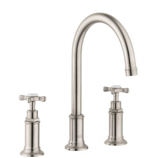 Hansgrohe AXOR Montreux (16513000) maišytuvas praustuvui : Spalva - Šlifuotas paviršius - nikelio