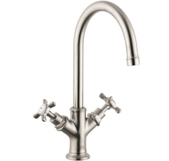 Hansgrohe AXOR Montreux (16502820) maišytuvas praustuvui : Spalva - Šlifuotas paviršius - nikelio
