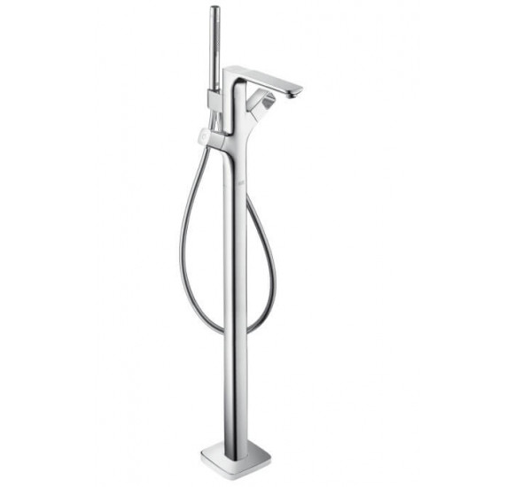 Hansgrohe AXOR Urquiola (11422000) į grindis montuojamas termostatinis vonios maišytuvas : Spalva - Chromas