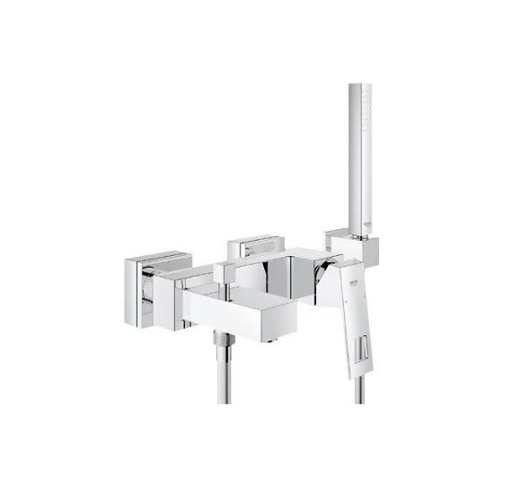 GROHE Eurocube (23141000) vonios maišytuvas su rankiniu dušeliu : Spalva - Chromas