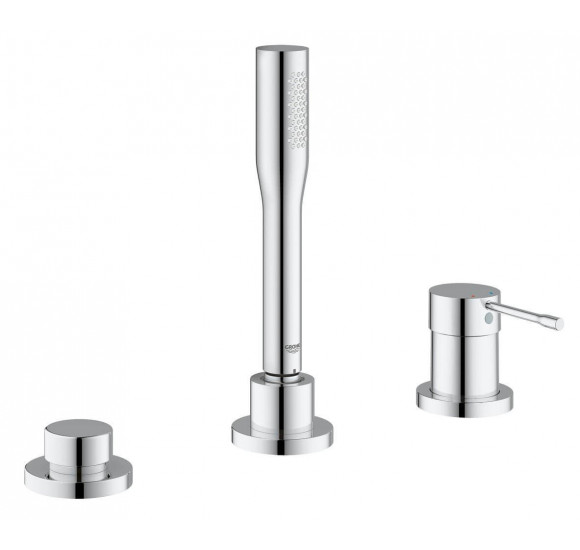 Grohe Essence New 3 dalių maišytuvo voniai komplektas : Spalva - Chromas