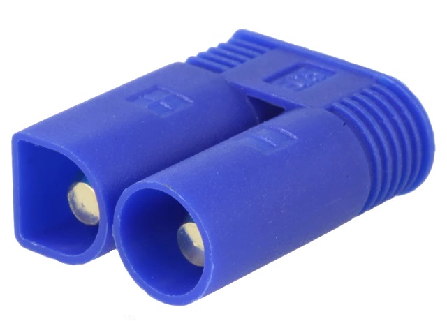 DC kištukas EC5 2 kontaktų 40A, 500V, Amass