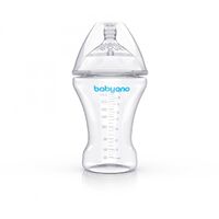 BabyOno dieglių nesukeliantis buteliukas NATURAL NURSING, 260 ml