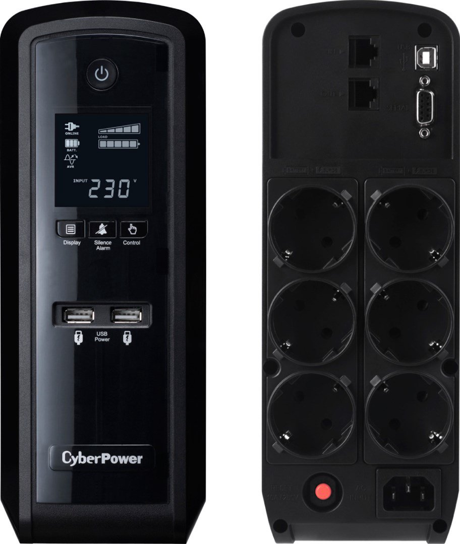 UPS nepertraukiamo maitinimo šaltinis CyberPower  PFC Sinewave UPS Series  CP1350PFCLCD  1350 VA