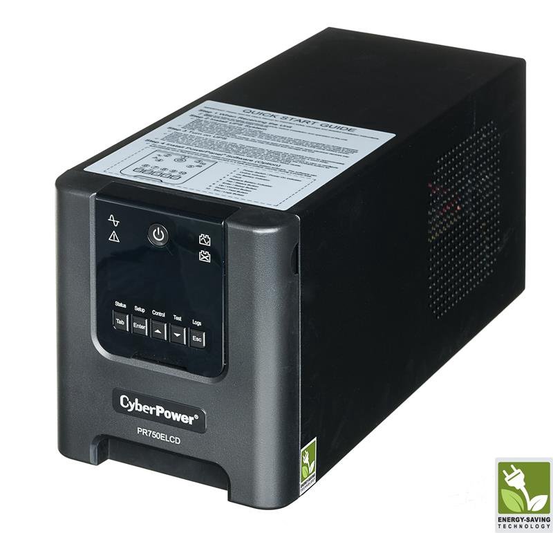 UPS nepertraukiamo maitinimo šaltinis CyberPower  Smart App UPS Systems  PR750ELCD  750 VA  675