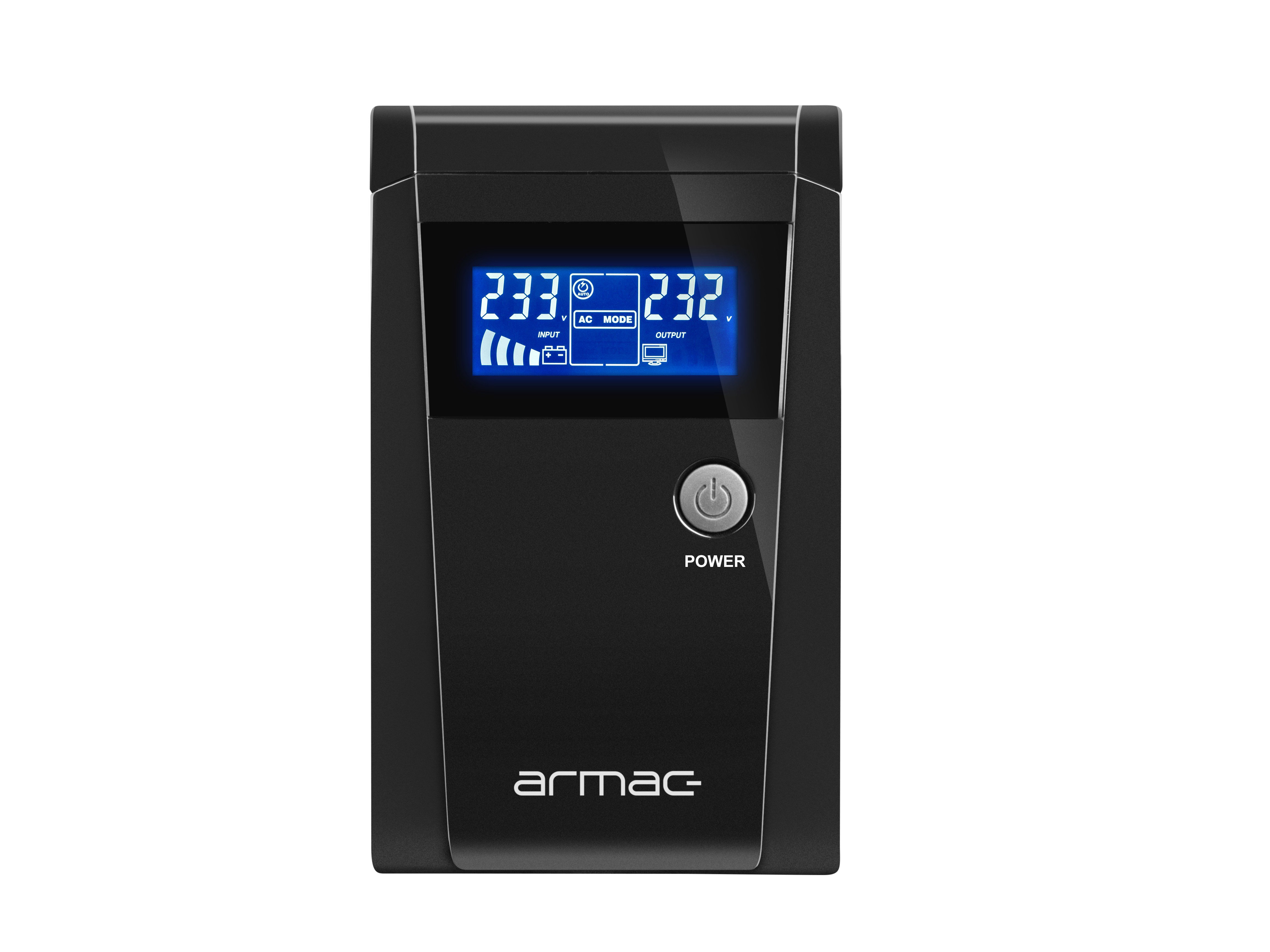 UPS nepertraukiamo maitinimo šaltinis Armac O/650F/LCD