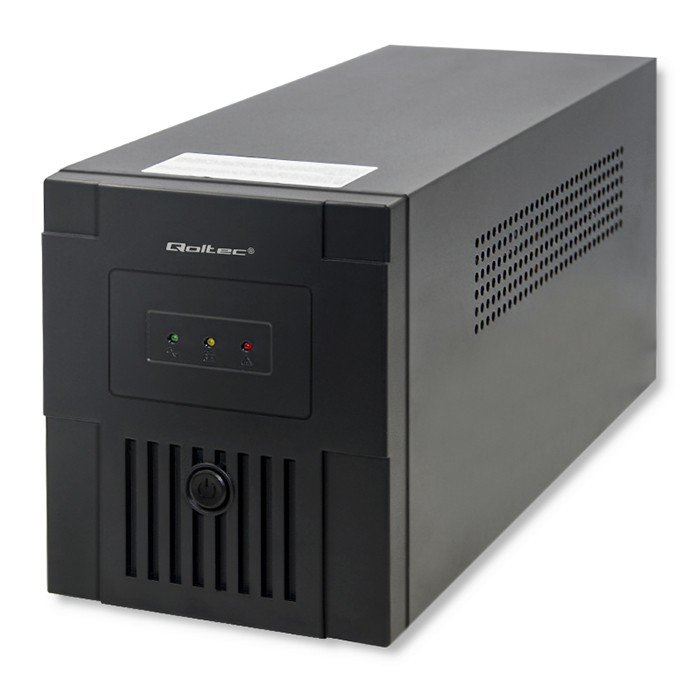QOLTEC 53776 Uninterruptible Power Supply Line Interactive Monolith 1500VA 900W