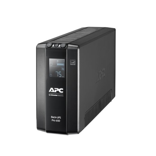 APC BACK UPS PRO BR 650VA, 6 OUTLETS, AVR, LCD INTERFACE