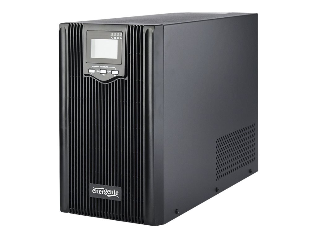 GEMBIRD EG-UPS-PS3000-02 UPS Energenie 3000VA Pure sine 3x Schuko 3x IEC 230V OUT USB-BF LCD Display