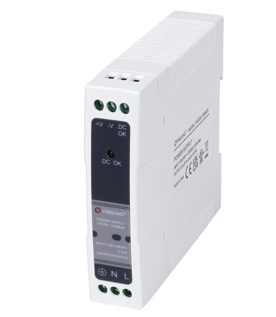 Yingjiao DIN maitinimo šaltinis YSD20L 12V 0,84A 10W