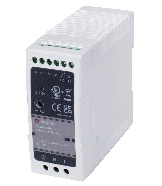 Yingjiao DIN maitinimo šaltinis YSD60L 24V 2,5A 60W