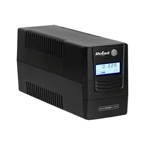 Nepertraukiamo maitinimo šaltinis Nanopower Plus 1000, offline, 1000VA/600W, LCD